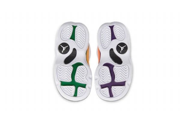 Nike Air Jordan 13 Retro Td Basketball Shoes Barn Hvite