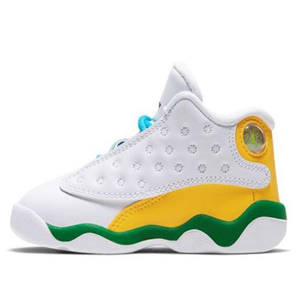 Nike Air Jordan 13 Retro Td Basketball Shoes Barn Hvite
