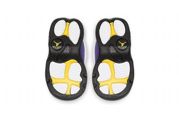 Nike Air Jordan 13 Retro Td Sko Barn Hvite Lilla