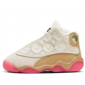 Nike Air Jordan 13 Retro Td Sko Barn Khaki