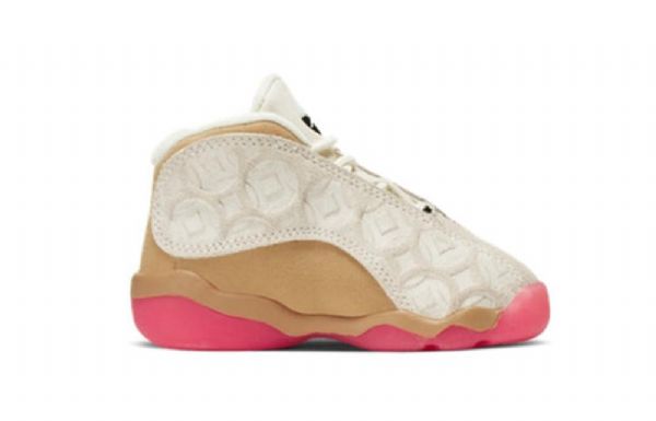 Nike Air Jordan 13 Retro Td Sko Barn Khaki