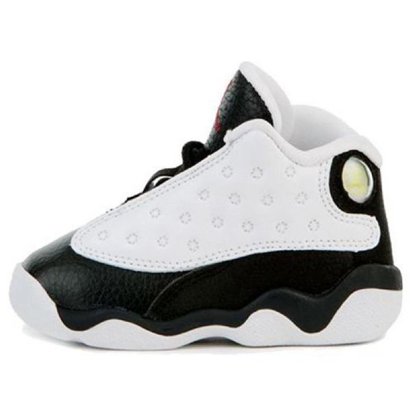Nike Air Jordan 13 Retro Td Sko Barn Svarte Hvite