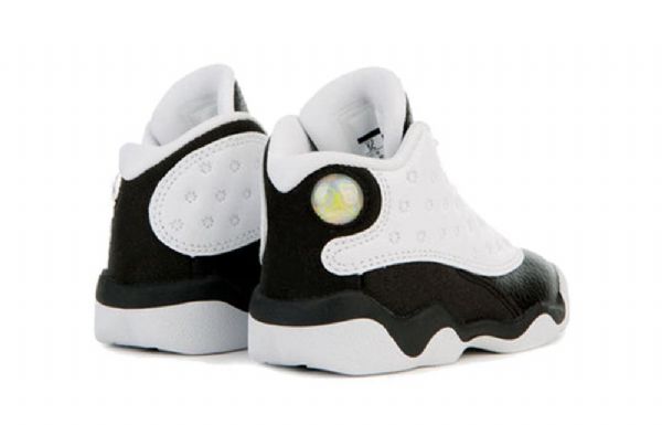 Nike Air Jordan 13 Retro Td Sko Barn Svarte Hvite