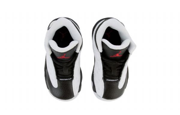 Nike Air Jordan 13 Retro Td Sko Barn Svarte Hvite