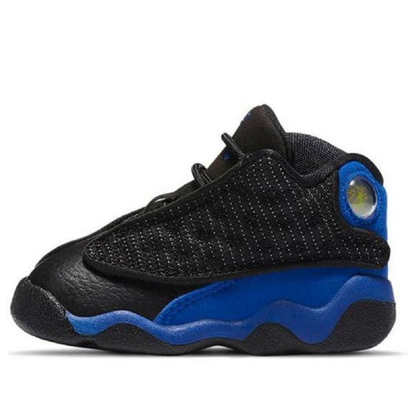 Nike Air Jordan 13 Retro Td Sko Barn Svarte Kongeblå