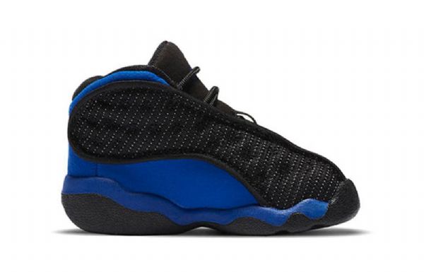 Nike Air Jordan 13 Retro Td Sko Barn Svarte Kongeblå