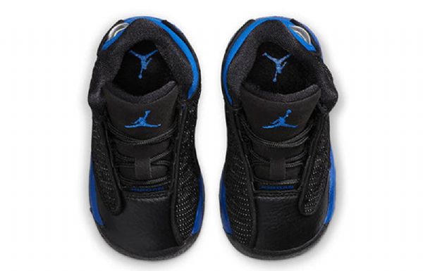 Nike Air Jordan 13 Retro Td Sko Barn Svarte Kongeblå