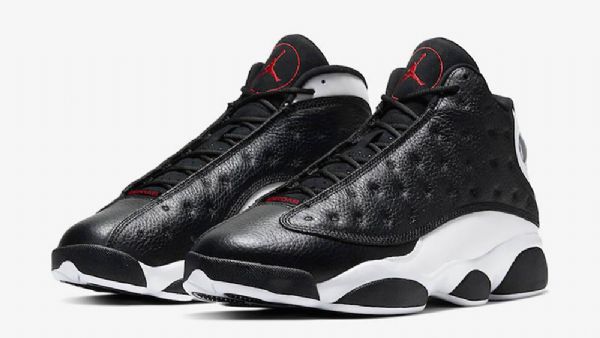 Nike Air Jordan 13 Reverse He Got Game Sko Herre Svarte Hvite