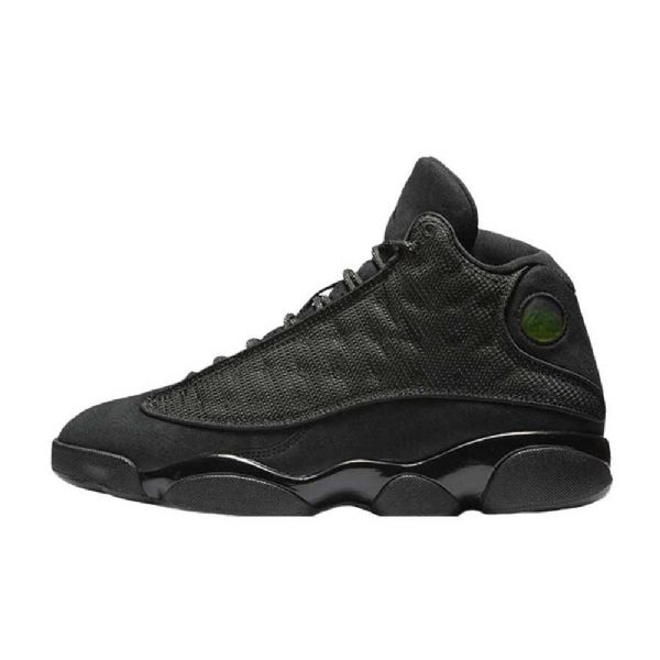 Nike Air Jordan 13 Sko Herre Svarte