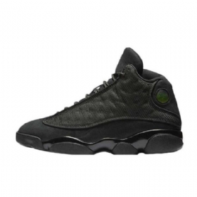 Nike Air Jordan 13 Sko Herre Svarte