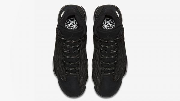 Nike Air Jordan 13 Sko Herre Svarte