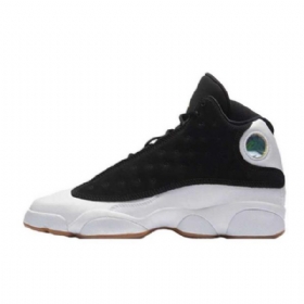 Nike Air Jordan 13 Sko Herre Svarte Hvite