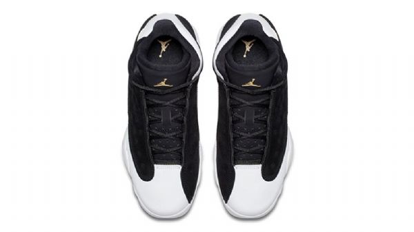 Nike Air Jordan 13 Sko Herre Svarte Hvite