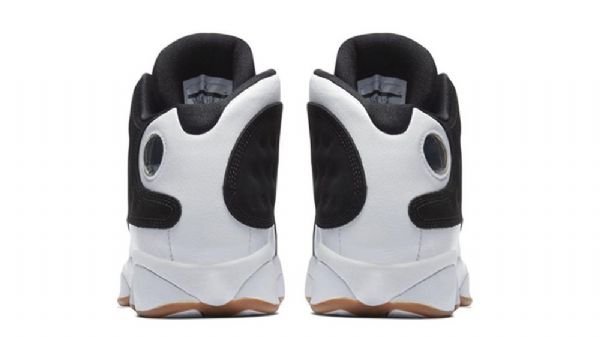Nike Air Jordan 13 Sko Herre Svarte Hvite