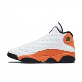 Nike Air Jordan 13 Starfish Sko Herre Hvite Oransje