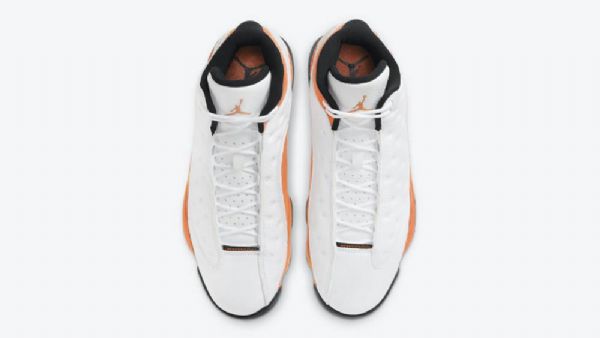 Nike Air Jordan 13 Starfish Sko Herre Hvite Oransje