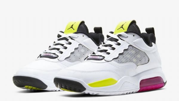 Nike Air Jordan Max 200 Active Fuchsia Sko Herre Hvite