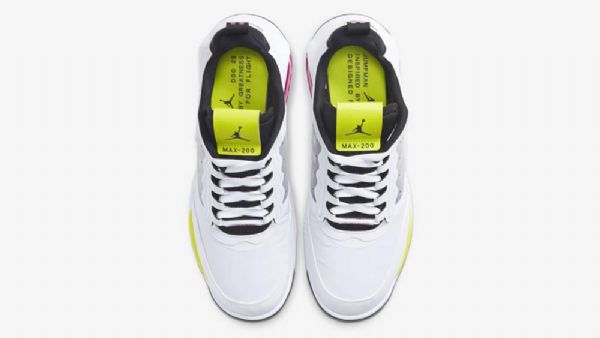 Nike Air Jordan Max 200 Active Fuchsia Sko Herre Hvite