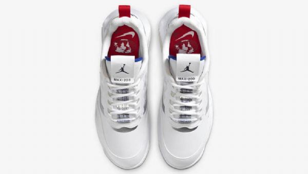 Nike Air Jordan Max 200 Sko Herre Hvite Rød