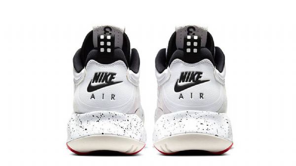 Nike Air Jordan Air Max 200 Sko Herre Svarte Hvite Rød