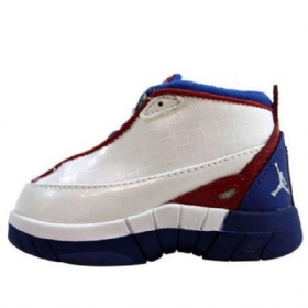 Nike Air Jordan 15 Se Sko Barn Hvite Rød Blå