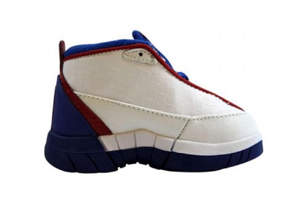 Nike Air Jordan 15 Se Sko Barn Hvite Rød Blå
