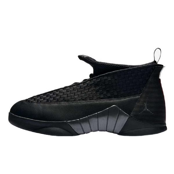 Nike Air Jordan 15 Stealth Sko Herre Svarte