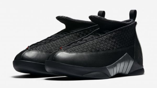 Nike Air Jordan 15 Stealth Sko Herre Svarte