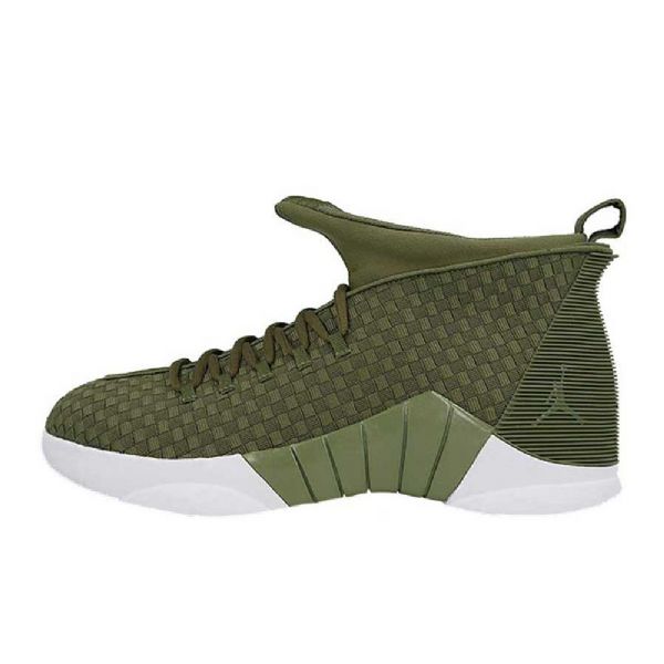 Nike Psny X Air Jordan 15 Sko Herre Olivengrønne