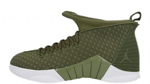 Nike Psny X Air Jordan 15 Sko Herre Olivengrønne