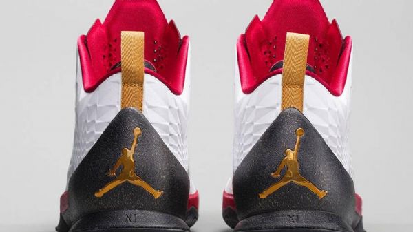 Nike Air Jordan Melo M11 Christmas Sko Herre Hvite