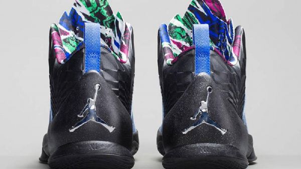 Nike Air Jordan Melo M11 Concrete Island Sko Herre Blå Svarte