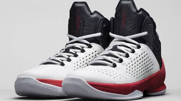 Nike Air Jordan Melo M11 Family Sko Herre Hvite Svarte Rød