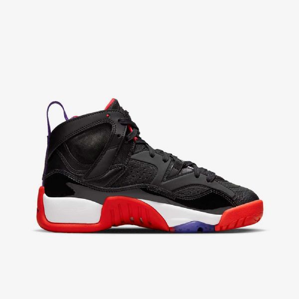 Nike Jumpman Two Trey Sko Barn Svarte Mørke Hvite Rød