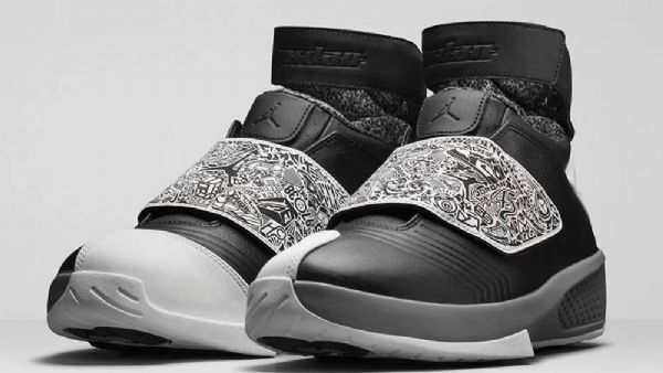 Nike Air Jordan 20 Playoffs Sko Herre Svarte