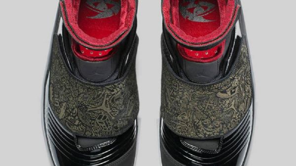 Nike Air Jordan 20 Stealth Sko Herre Svarte Rød