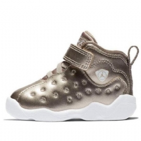 Nike Air Jordan Jumpman Team 2 Se Gold Td Sko Barn Sølv