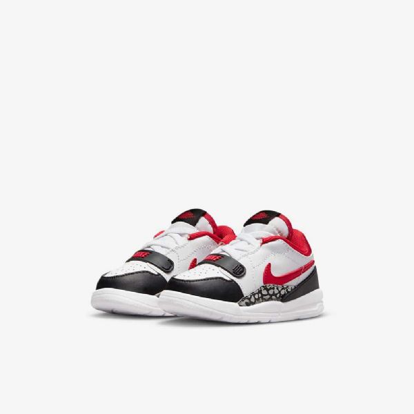 Nike Air Jordan Legacy 312 Low Tops Sko Barn Hvite Rød Svarte