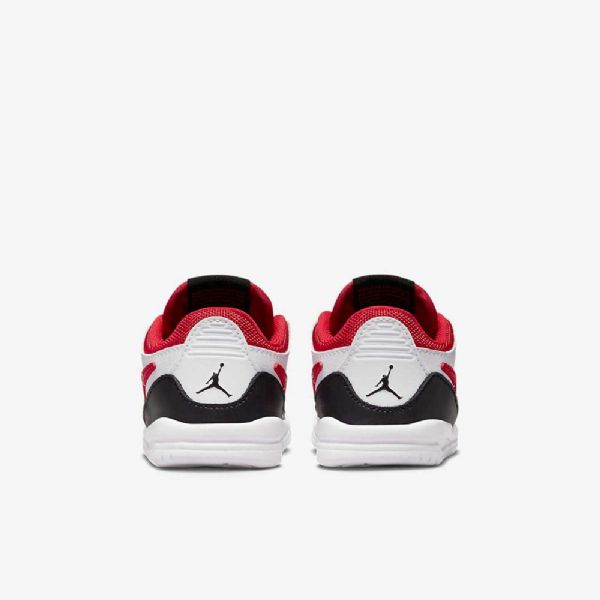Nike Air Jordan Legacy 312 Low Tops Sko Barn Hvite Rød Svarte