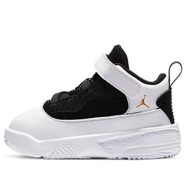 Nike Air Jordan Max Aura 2 Td Sko Barn Svarte Hvite
