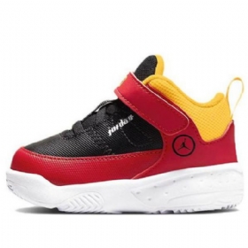 Nike Air Jordan Max Aura 3 Se Td Joggesko Barn Svarte Rød Gull