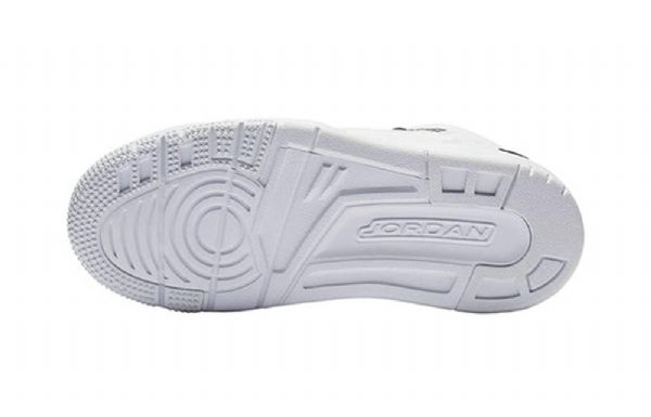 Nike Air Jordan Max Aura Bp Retro Basketball Shoes Barn Hvite Svarte