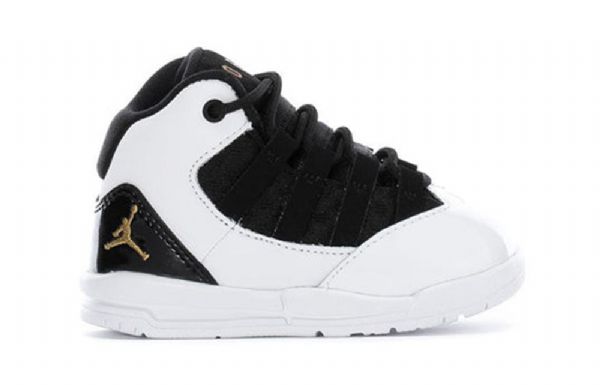 Nike Air Jordan Max Aura Td Sko Barn Svarte Hvite