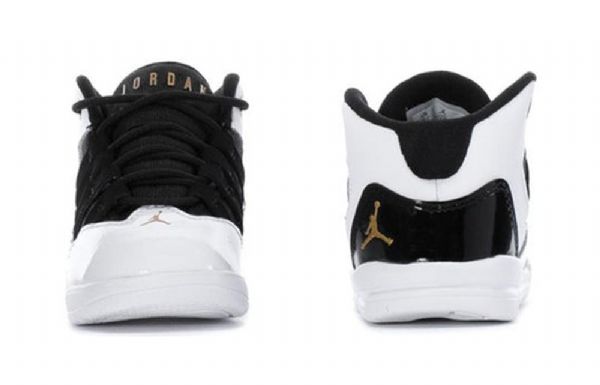 Nike Air Jordan Max Aura Td Sko Barn Svarte Hvite