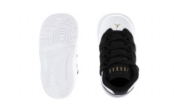 Nike Air Jordan Max Aura Td Sko Barn Svarte Hvite
