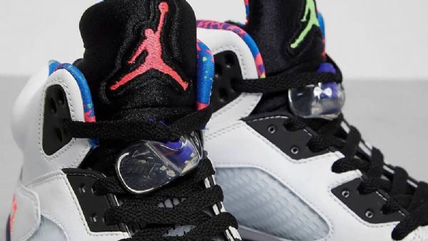 Nike Air Jordan 5 Alternate Bel-air Ghost Sko Herre Hvite Grønn
