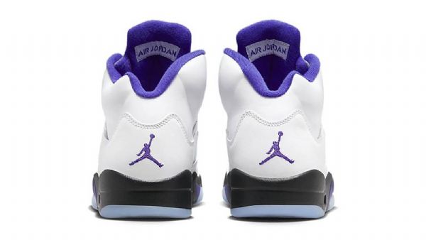 Nike Air Jordan 5 Concord Sko Herre Sølv