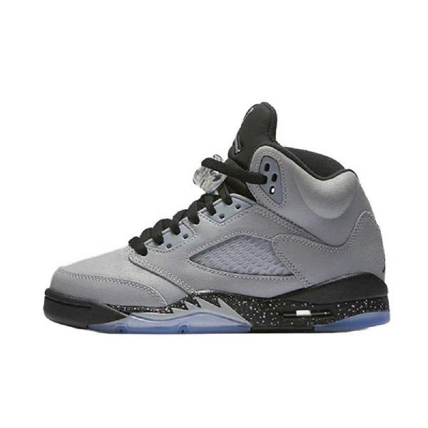 Nike Air Jordan 5 Gs Sko Herre Grå