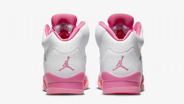 Nike Air Jordan 5 Gssicle Sko Dame Hvite Rosa