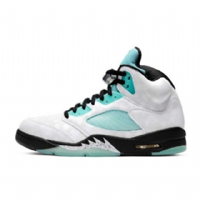 Nike Air Jordan 5 Island Sko Dame Grønn